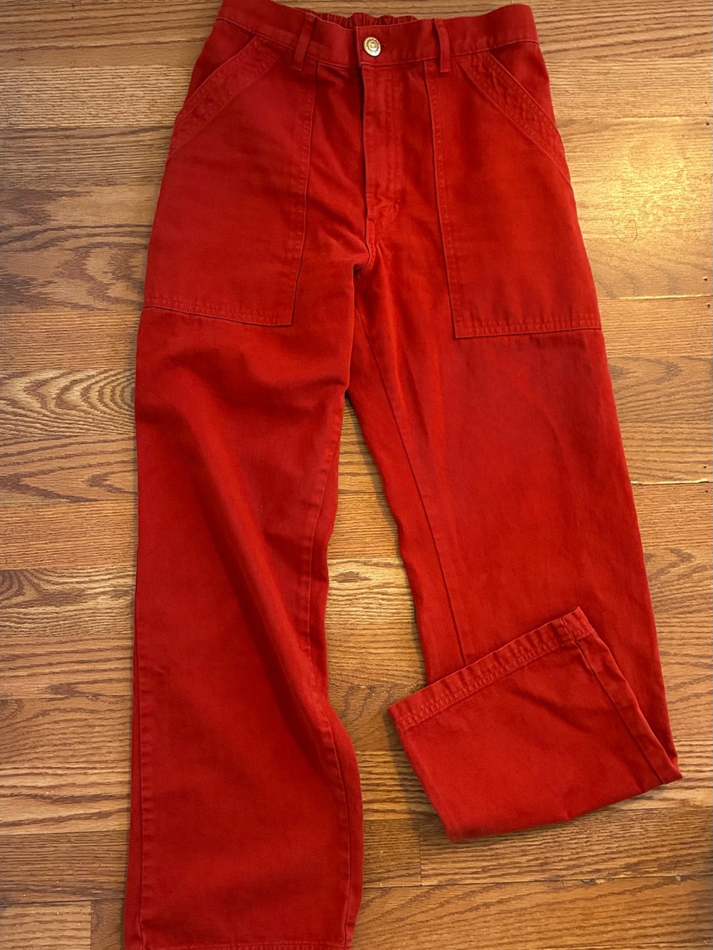 Big Bud Press Work Pants in Rust XS